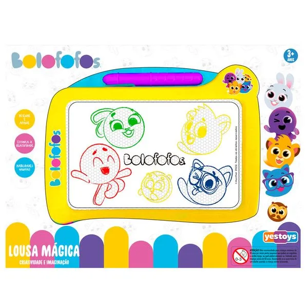 Lousa Mágica - Bolofofos - Yes Toys