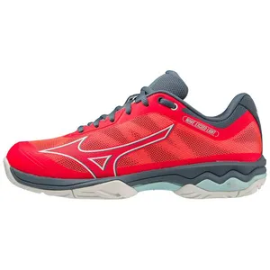 Tênis de Tennis Feminino Mizuno Wave Exceed Light All Court 38 Vermelho
