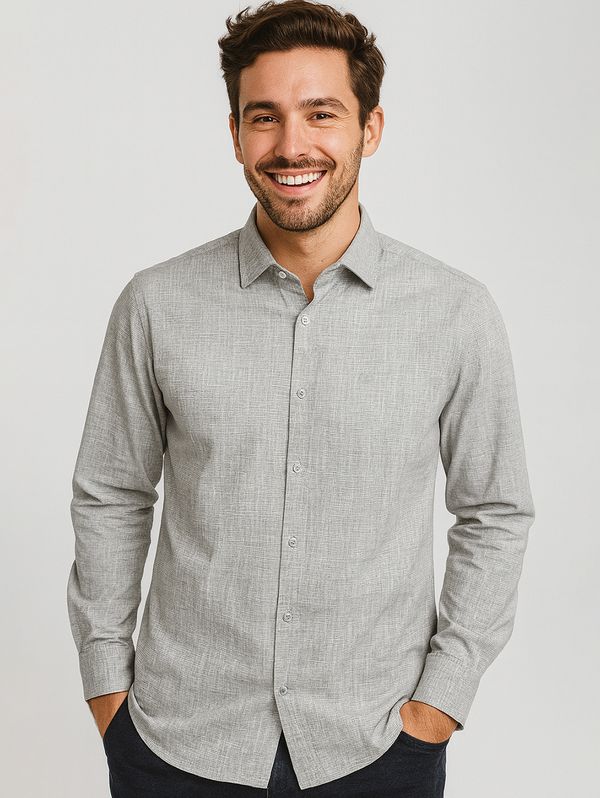Camisa Manga Longa Vilejack Masculina PRETO 2