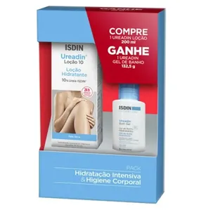 Kit Hidrat ISDIN Ureadin Loção 10% 200ml + Gel de Banho 132,5g