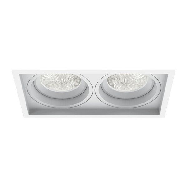 Spot Embutir Recuado Microborda Duplo Par20 Branco- Interlight