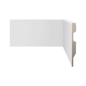 Rodapé Liso 15x240cm Branco Tech Biancogres