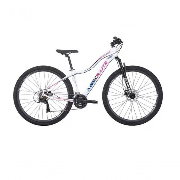 Bicicleta Aro 29 Absolute Hera Feminina Alumínio 24v Freio A Disco Garfo Suspensão Branco 15