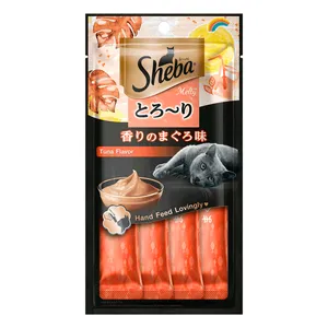 Petisco Sheba Cremoso para Gatos Adultos Atum 48 g