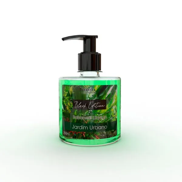 Sabonete Líquido Black Edition Jardim Urbano 250ml 1900000300 -Yantra Cosméticos