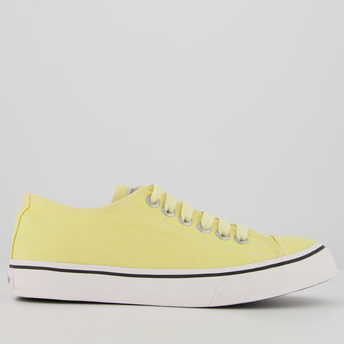 Tênis Capricho Like Canvas Feminino Amarelo Claro