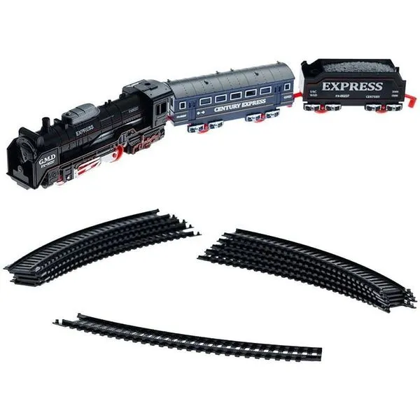 Locomotiva Trem Classic a Pilha com Luzes e Movimento Automático para Crianças Art Brink Locomotiva Trem Classic a Pilha com Luzes e Movimento Art Brink