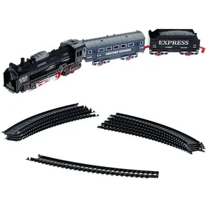 Locomotiva Trem Classic a Pilha com Luzes e Movimento Automático para Crianças Art Brink Locomotiva Trem Classic a Pilha com Luzes e Movimento Art Brink