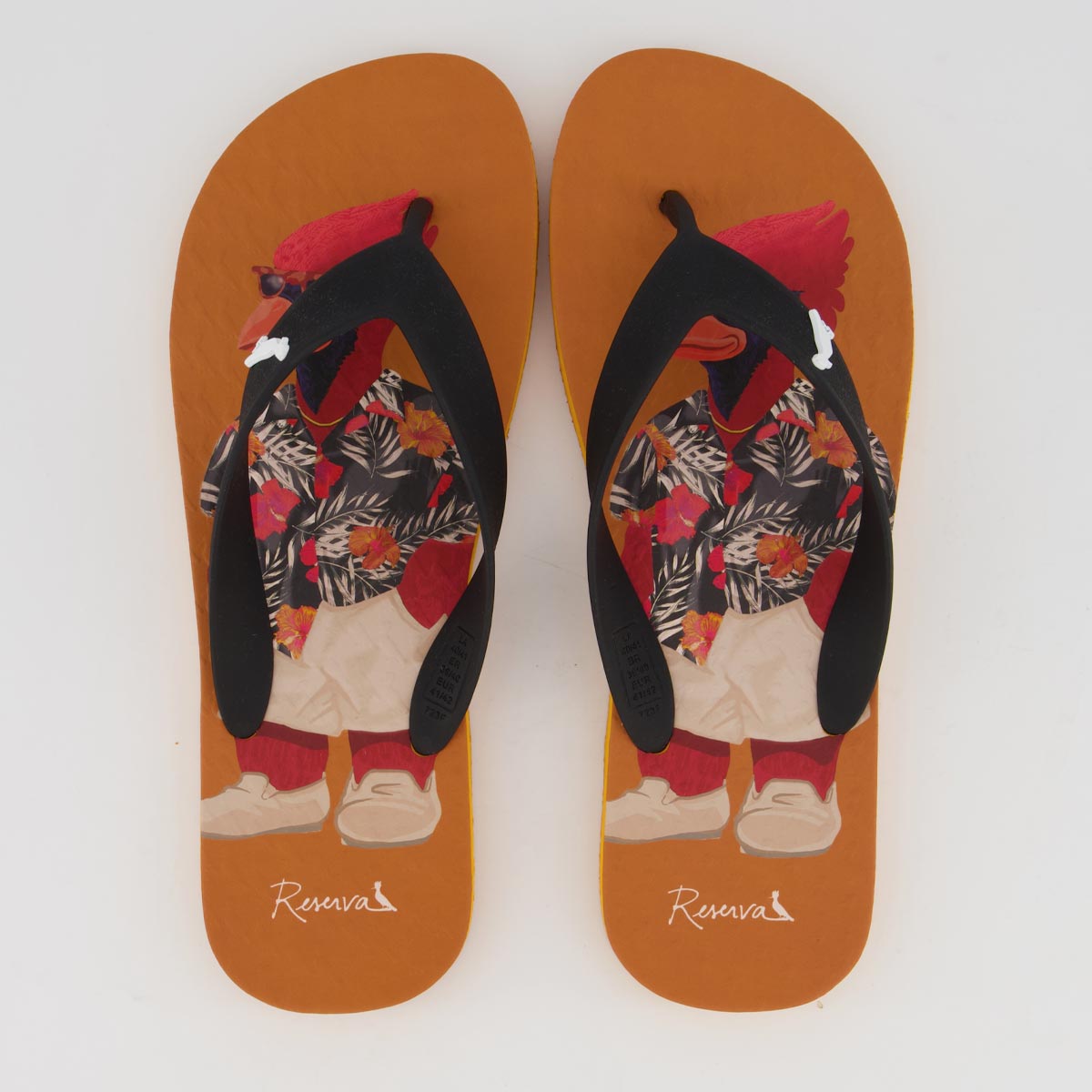 Chinelo Reserva Mascote Amarelo