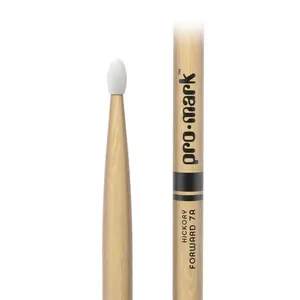 Baqueta TX7AN Forward 7A Ponta Nylon Ovalada Hickory Americano Amadeirado Promark Baqueta Promark TX7AN Forward 7A Ponta Nylon Ovalada Amadeirado