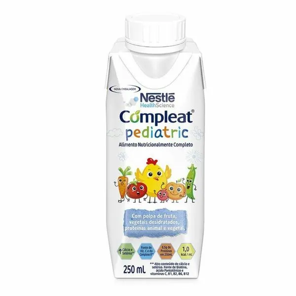 Nutrição Enteral e Oral Pediátrica Compleat Pediatric 250ml
