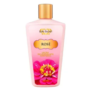 Loção Corporal Rosé De Love Secret 60 ml