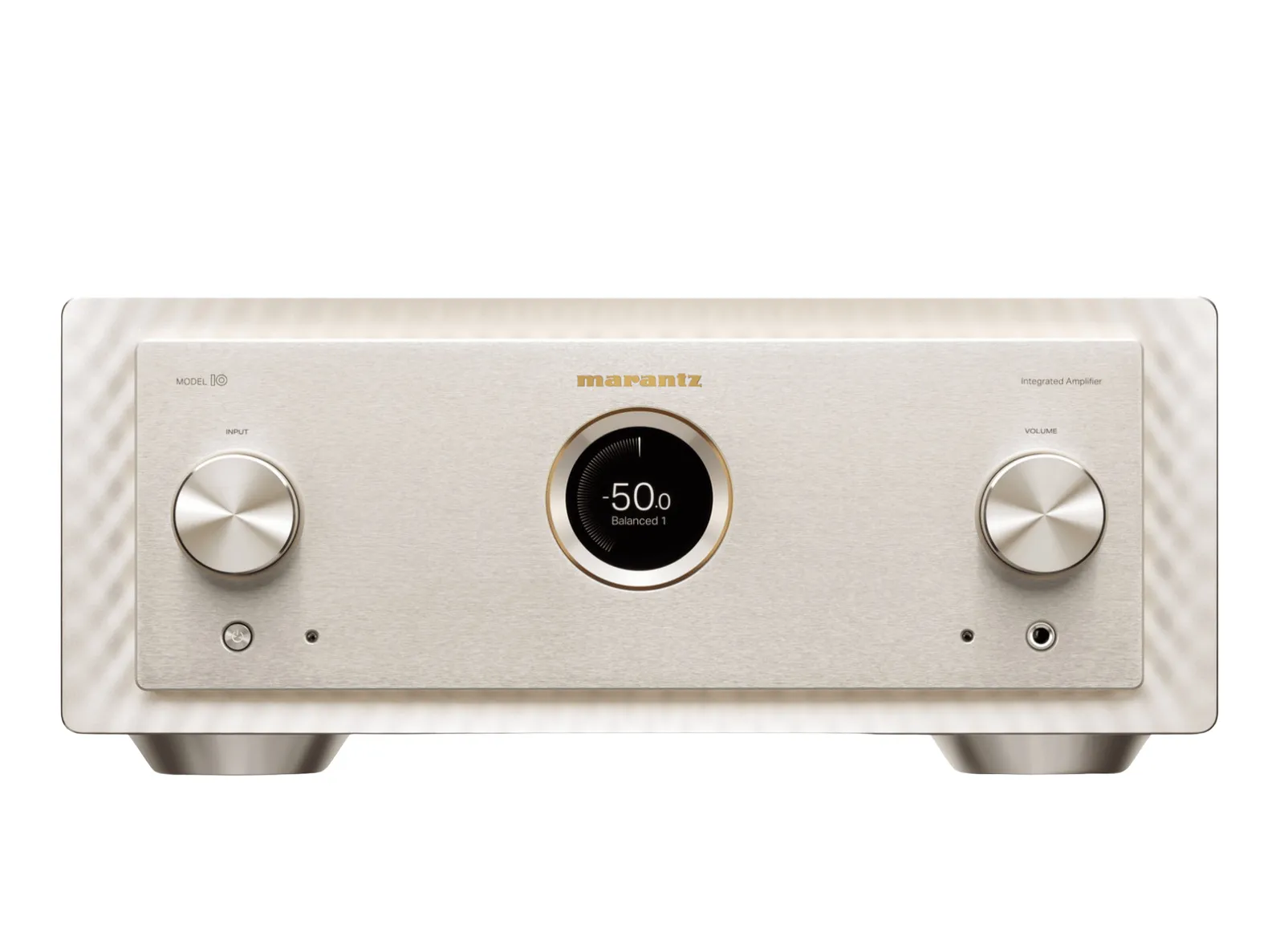 Amplificador Integrado Marantz MODEL 10 2 Canais 250W por Canal com Phono MM/MC, Topologia Dual-Mono Balanceada e Chassi em Cobre