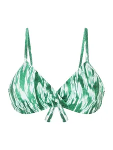 Top Meia Taça Estampado Playa VERDE GG