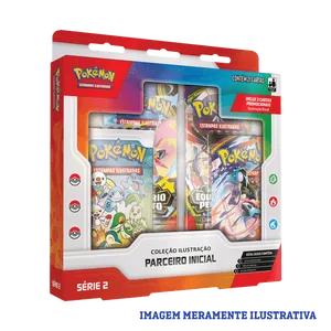 Box Pokémon Coleção Parceiro Inicial - Série 2