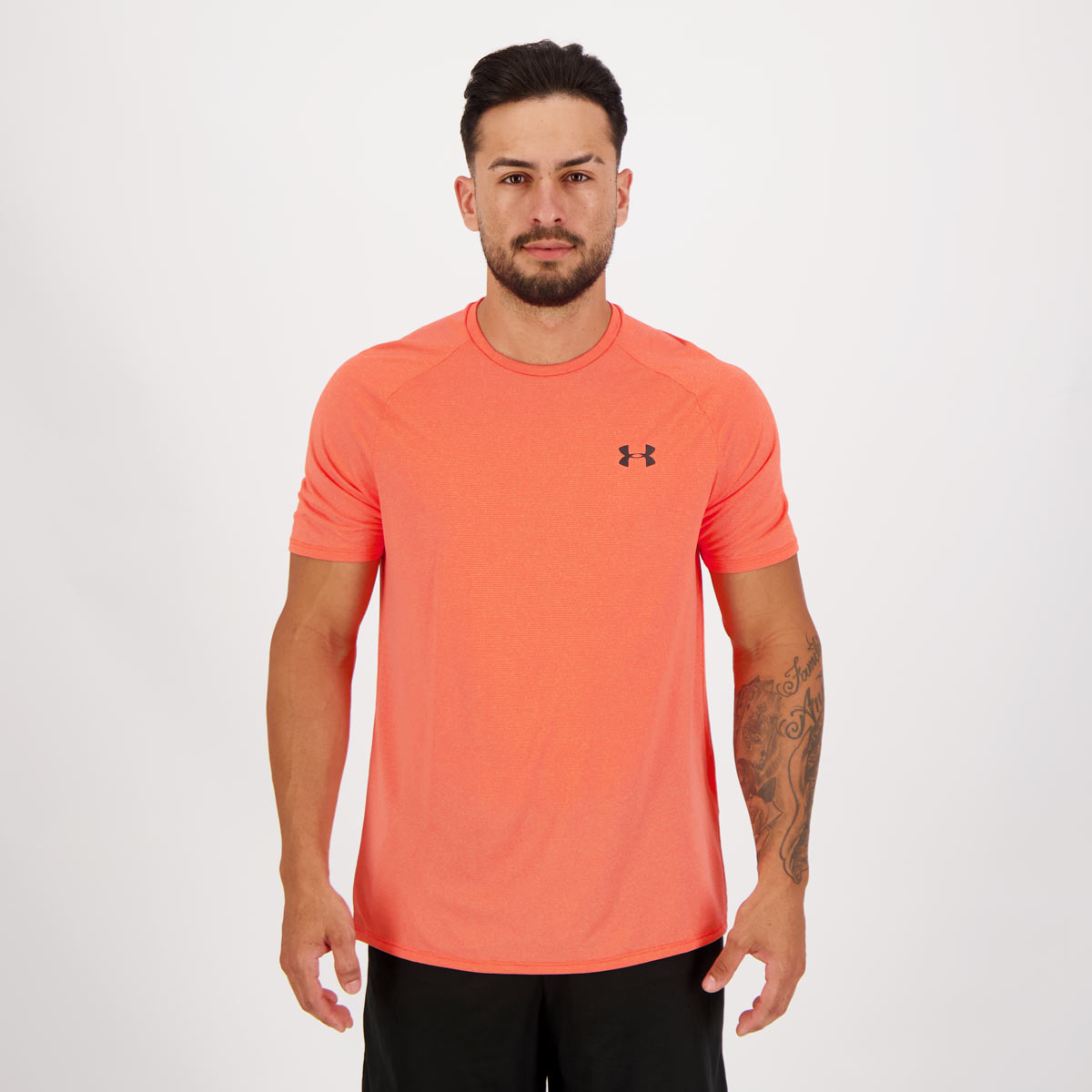 Camiseta Under Armour Tech 2.0 Laranja