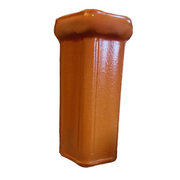 Cumeeira Cerâmica Capote Vermelha 40x20cm Boapaba Cumeeira Cerâmica Capote Vermelha Boapaba