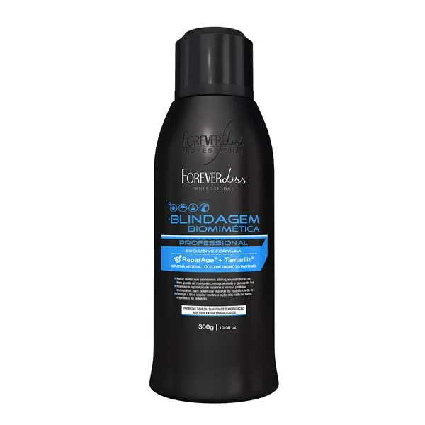 Máscara blindagem capilar biomimética forever liss 300g