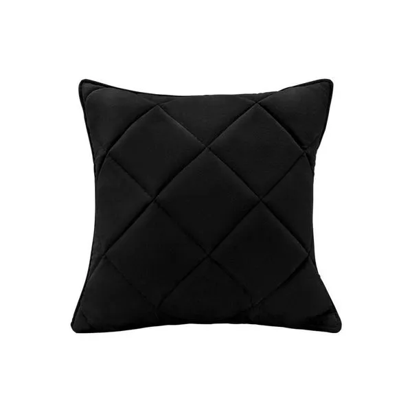 Almofada Decorativa Nina Matelassê 48X48 Corano Preto