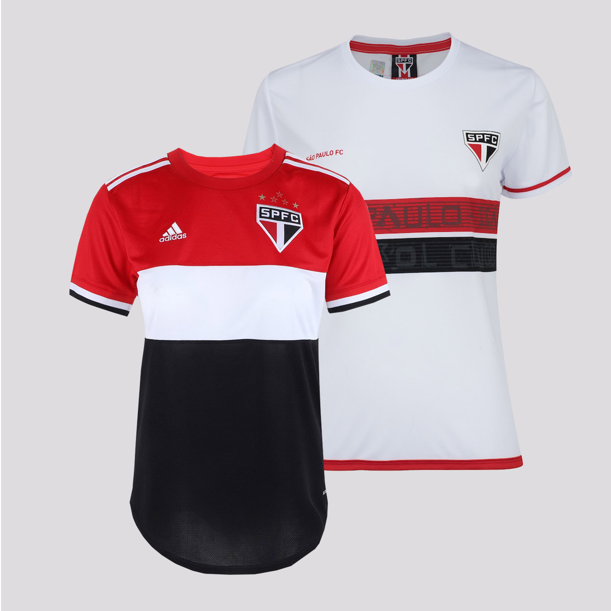 Kit de Camisa Adidas São Paulo III 2021 Feminina + Torcedor