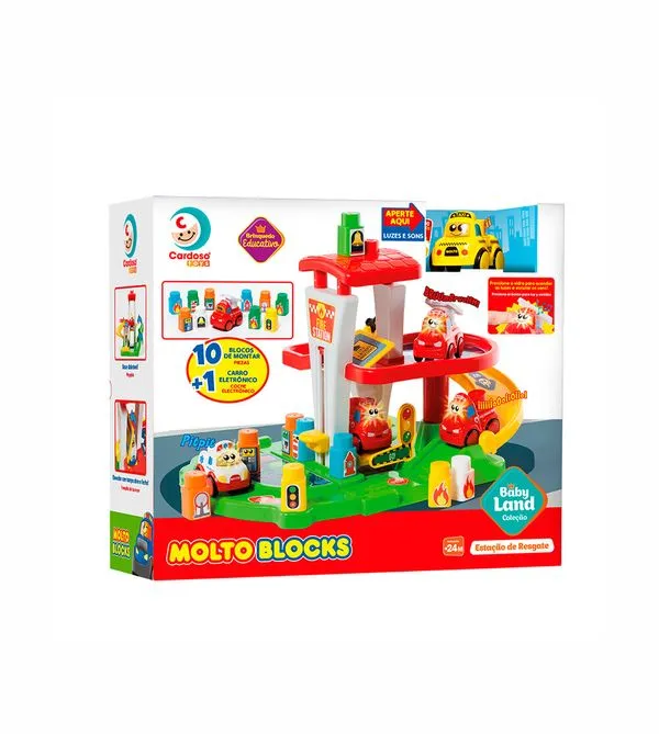 Estação de Resgate Molto Blocks 8025