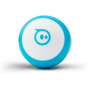 Mini Bola Robô Programável com Aplicativo, Recarregável USB Educacional a partir de 8 anos, SPHERO M001BRW, Azul 110v