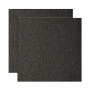 Piso Granito Granífera 40X40cm Preto Onix 0,64 AM