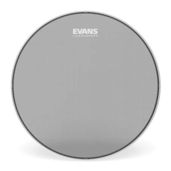 Pele de Bateria TT12SO1 Muda para Caixa e Tom 12' Db Zero Reducao de Volume Malha Preta Evans Pele de Bateria TT12SO1 Muda 12' Db Zero Malha Preta Evans