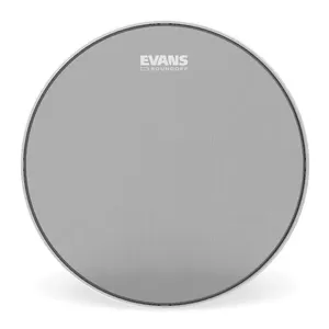 Pele de Bateria TT12SO1 Muda para Caixa e Tom 12' Db Zero Reducao de Volume Malha Preta Evans Pele de Bateria TT12SO1 Muda 12' Db Zero Malha Preta Evans