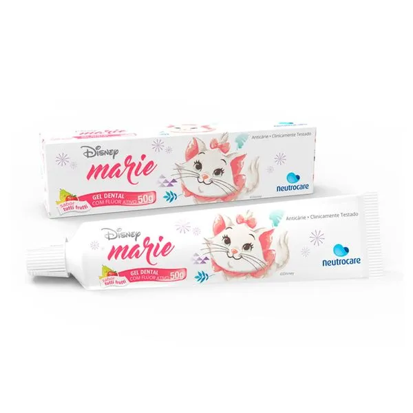 Gel Dental Neutrocare Disney Gata Marie 50g