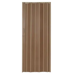 Porta Sanfonada Em Pvc Castanho Com Trinco 210X96CM Castanho BCF