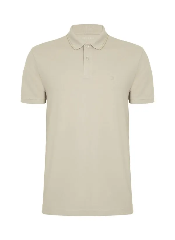 Polo Slim Fit Básica Moda Masculina Individual G