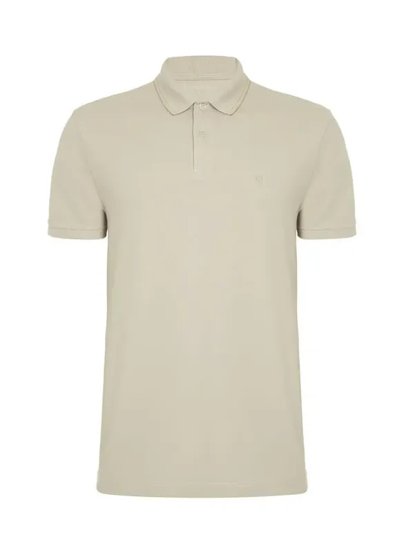 Polo Slim Fit Básica Moda Masculina Individual G