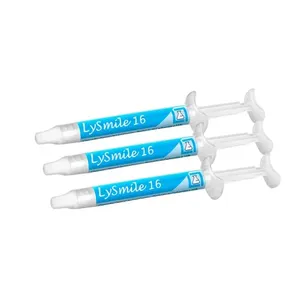 Kit 3 Clareador Dental Caseiro Lysmile Gel 16% Lysanda