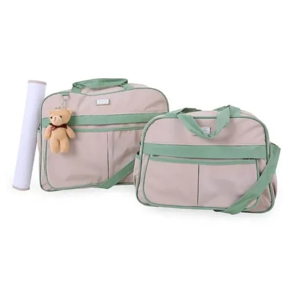 Bolsa Maternidade Espera Feliz 3 Peças Verde (MP)