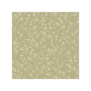 Papel de Parede Icon Folhagem Bege A71403