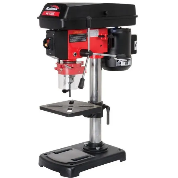 Furadeira De Bancada Kajima Fb1300 Elétrica Bivolt 1/3hp