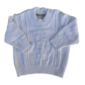 Blusa de Tricô Bernardo Tramas Branco M