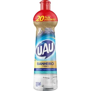 Desinfetante UAU Banheiro 7 em 1 Squeeze Promocional 500ml