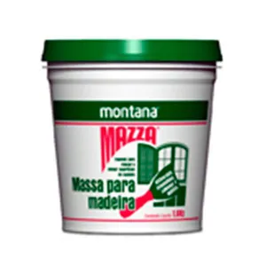 Massa P/Madeira Imbuia 1,6kg Montana Massa para madeira Mazza 1,6 kg imbuia Montana