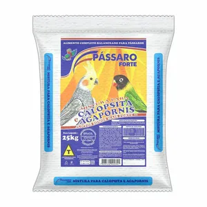 Mistura para Calopsita e Agapornis Pássaro Forte 25 kg