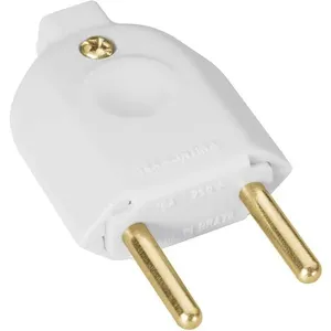 Plugue Macho 2P 10A 250V Branco 57402/002 - Tramontina