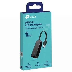 Adaptador de Rede USB 3.0 para RJ45 UE306 Compacto e Leve Preto TP-Link Adaptador de Rede USB 3.0 para RJ45 UE306 Preto TP-Link