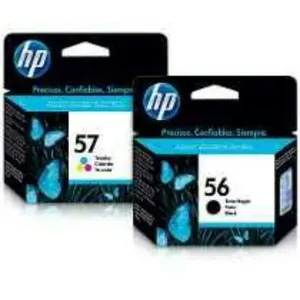 Cartucho Hp 56 57 Kit Preto E Color