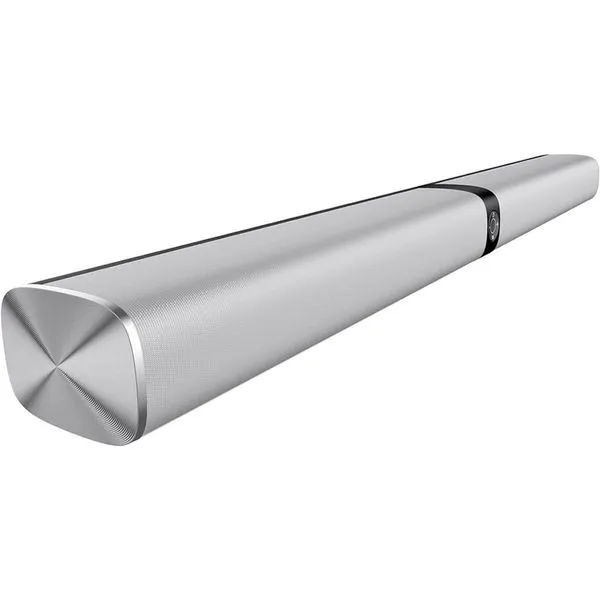Soundbar Assistrust 80W Smart TV Com Conexões Bluetooth Prata A-MBI