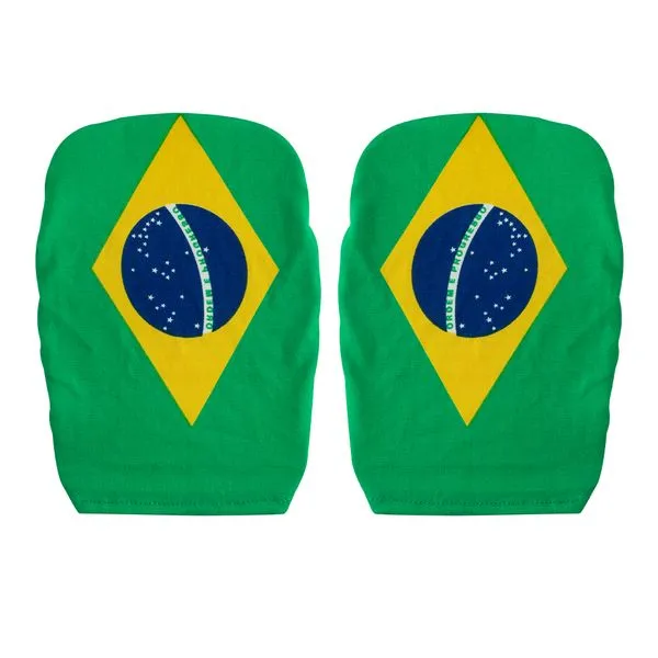 Capa Retrovisor de Carro Do Brasil 22,5x15cm - bee