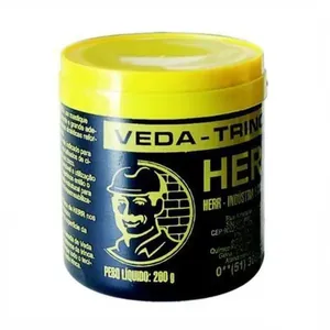 Veda Trinca para Telhados 180g Vedação de Cimento-Amianto Alumínio e Zinco Alta Aderência Herr Veda Trinca para Telhados 180g Vedação de Cimento-Amianto Alumínio e Zinco Herr