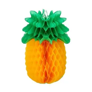 Abacaxi Colmeia Origami 25cm X 12cm - 2 Unidades