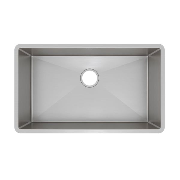 Cuba Mekal Reta LR70 em Aço Inox Escovado 70x40x23 cm com Válvula