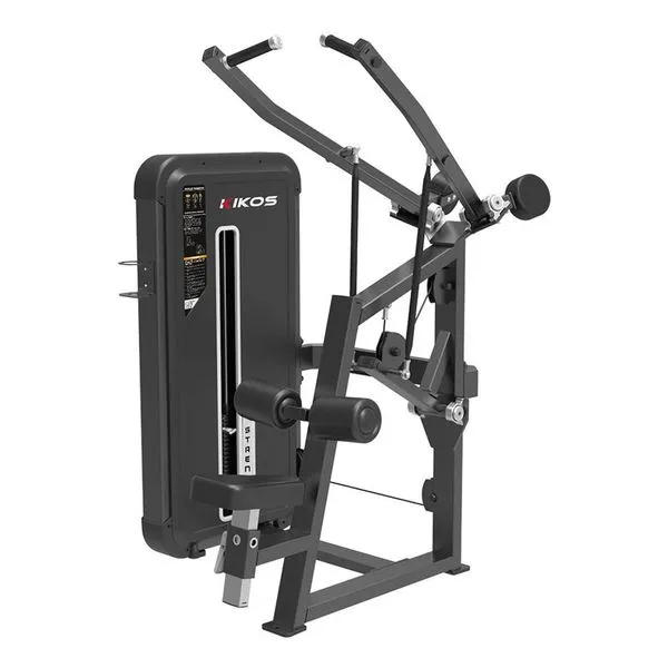 Puxador Costas 109kg Kikos Pro Concept II C2S33 Uso Profissional com Estrutura em Aço Carbono Puxador Costas 109kg Kikos Pro Concept II C2S33 para Academia Uso Profissional